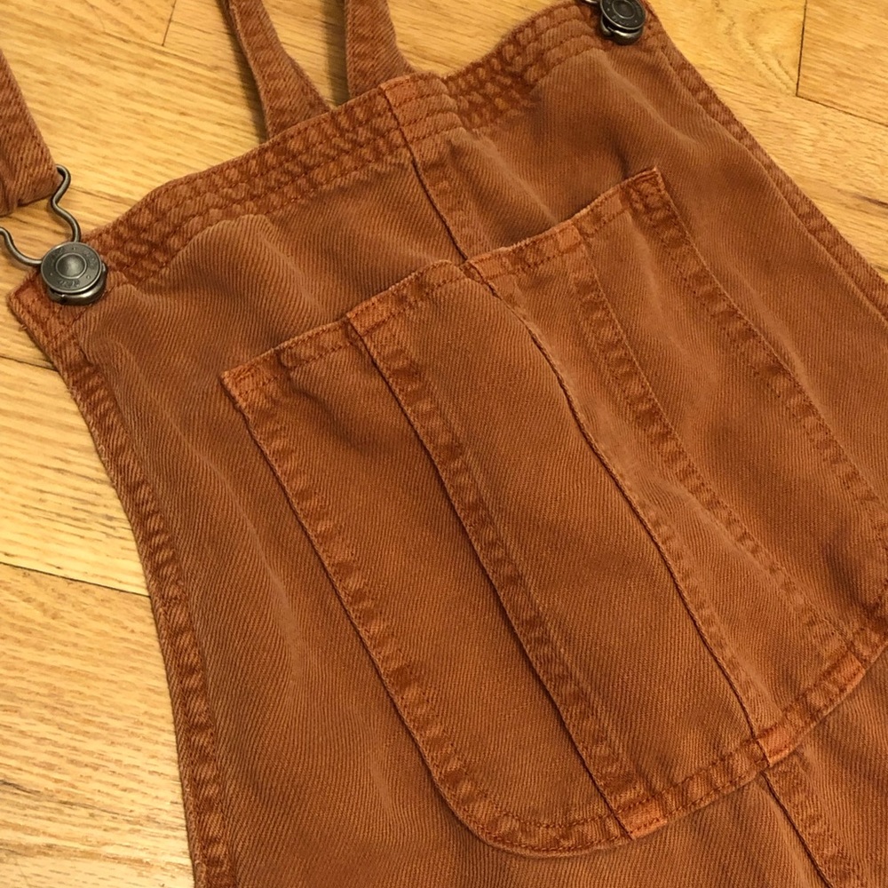 Aerie twill overalls size XL